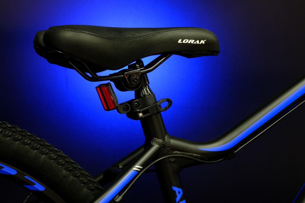 Lorak Race 26 Матовый Чёрный/Синий 13р (на рост 130-148)