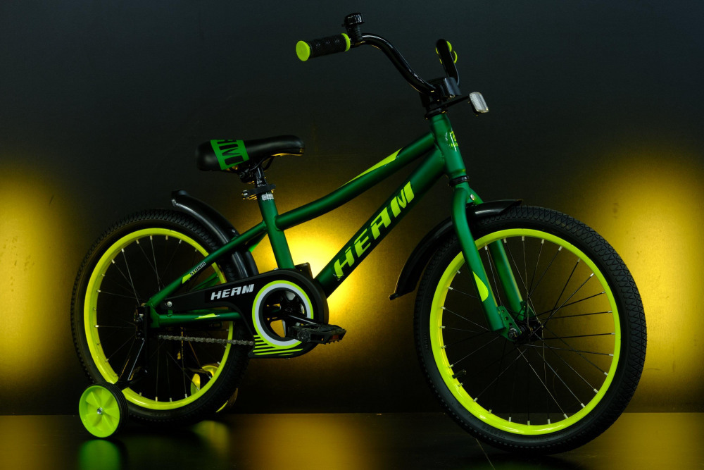 Heam Storm 18 Матовый Зелёно/Жёлтый