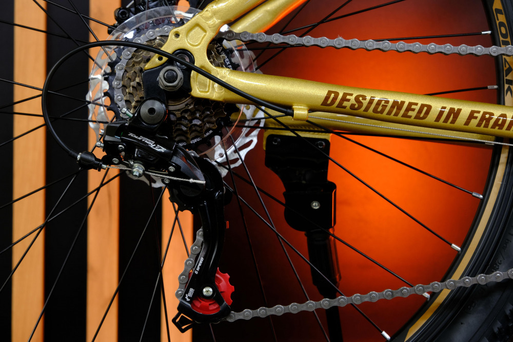 LORAK GLORY 9 Золотисто Серый рама 17 (на рост 155-173)