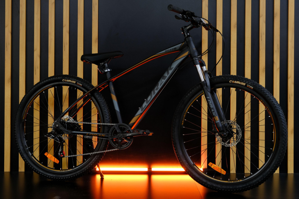 LORAK Safe 27,5 HD Матовый Черный/Коричневый рама 19 (на рост 171-182)